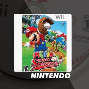 EUC Nintendo Wii Mario Super Sluggers Video Game